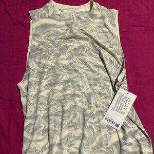 NWT LUlulemon Seawheeze All YOurs Tank top size 6